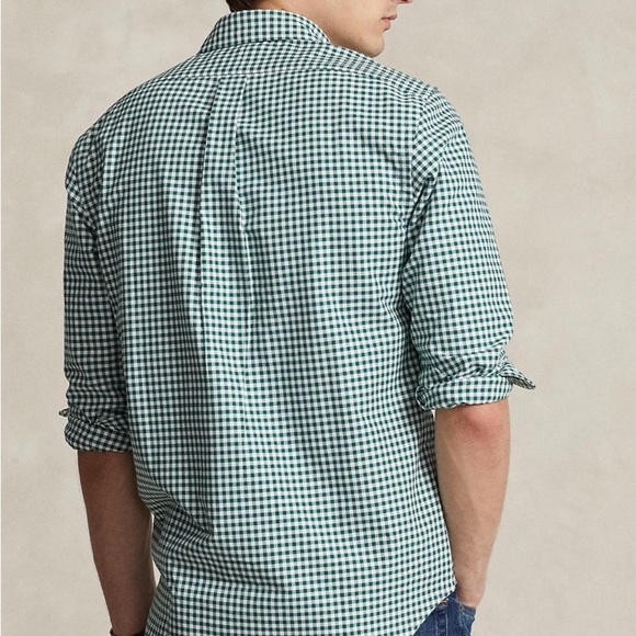 Ralph Lauren Gingham Button-Down Oxford Shirt Size XL - Picture 2 of 8